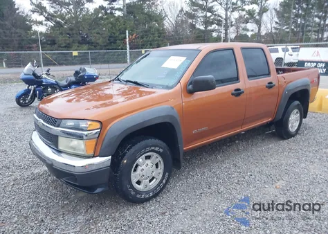 2005 Chevrolet Colorado Ls from USA, damaged, VIN 1GCDS136858163750